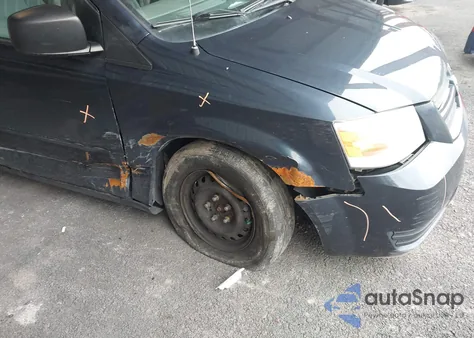 2009 Dodge Grand Caravan из США, поврежденный, VIN 2D8HN44E39R534549